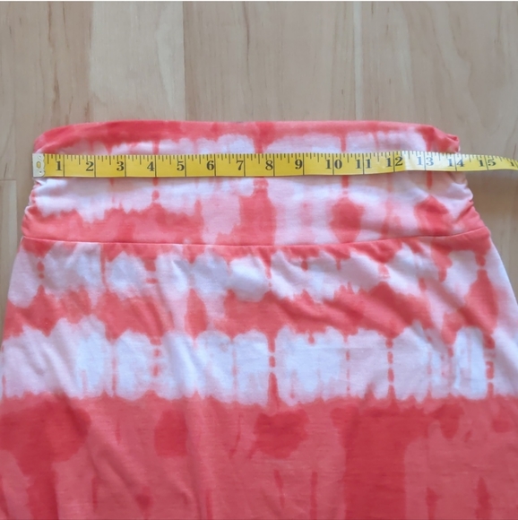 2 Tie Dye Skirts, XS & S, summer breezy, Merona, Faded Glory bundle stretchy - Picture 4 of 14